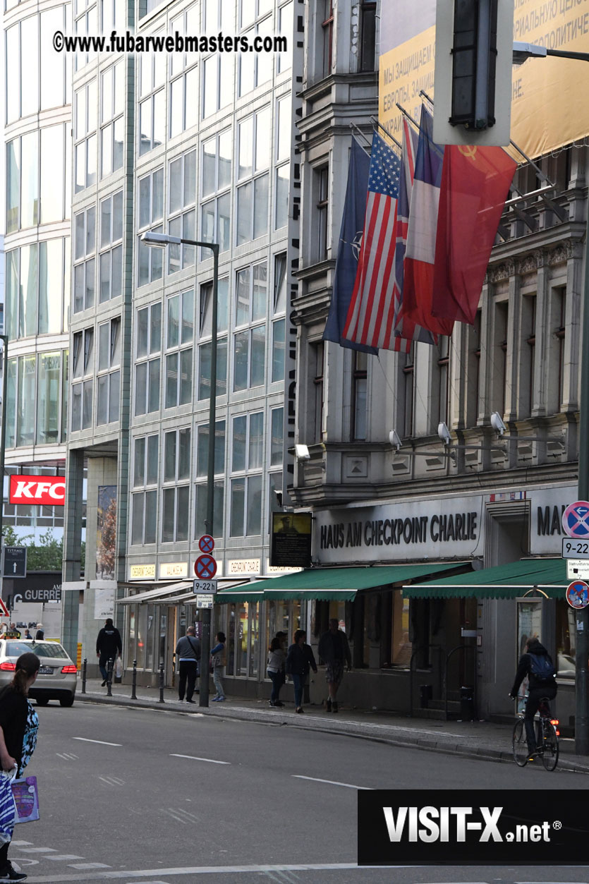 Visit to Check Point Charlie