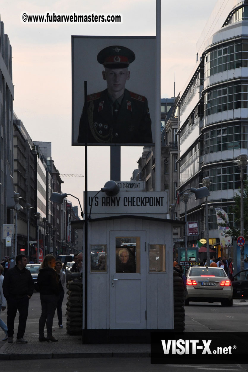 Visit to Check Point Charlie