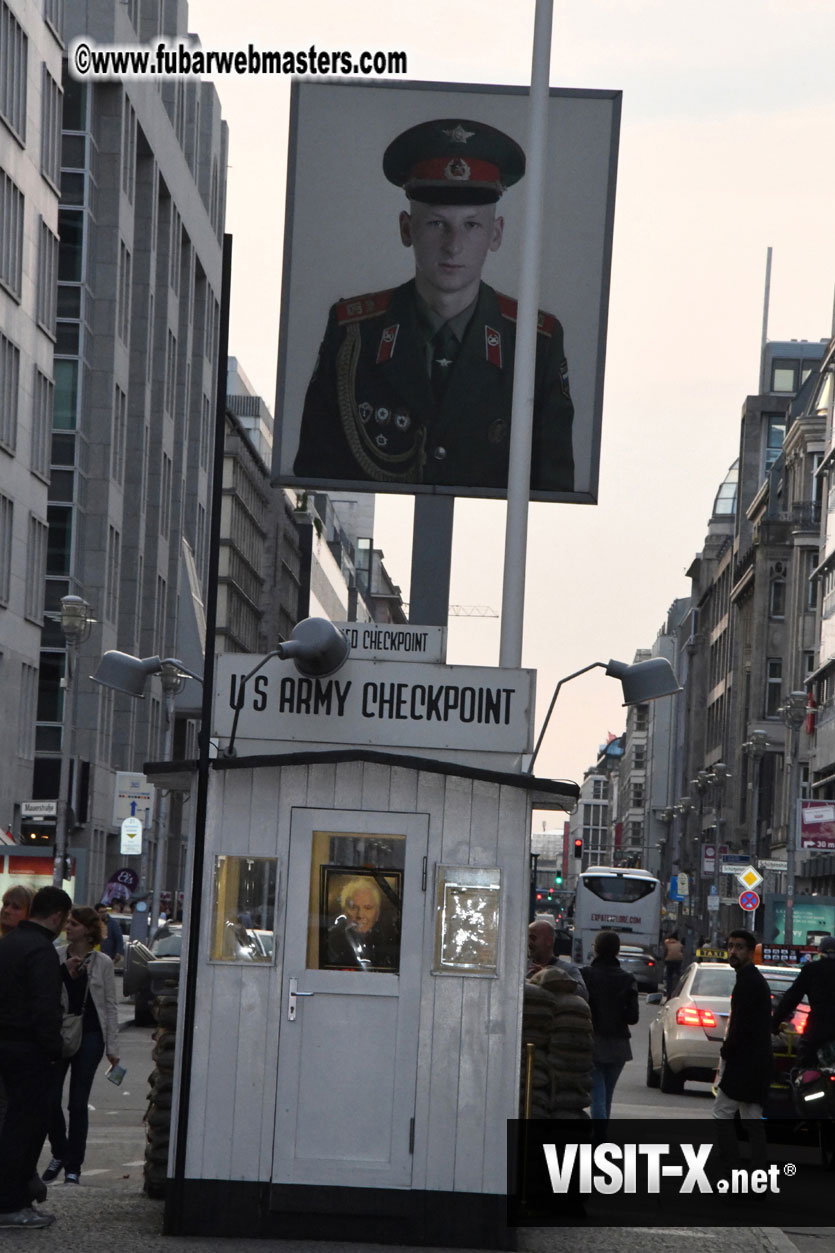 Visit to Check Point Charlie