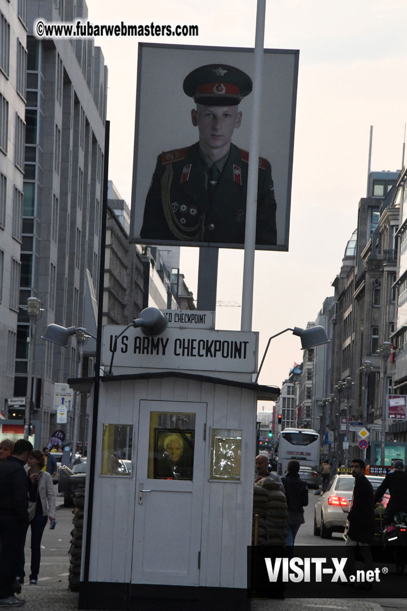 Visit to Check Point Charlie