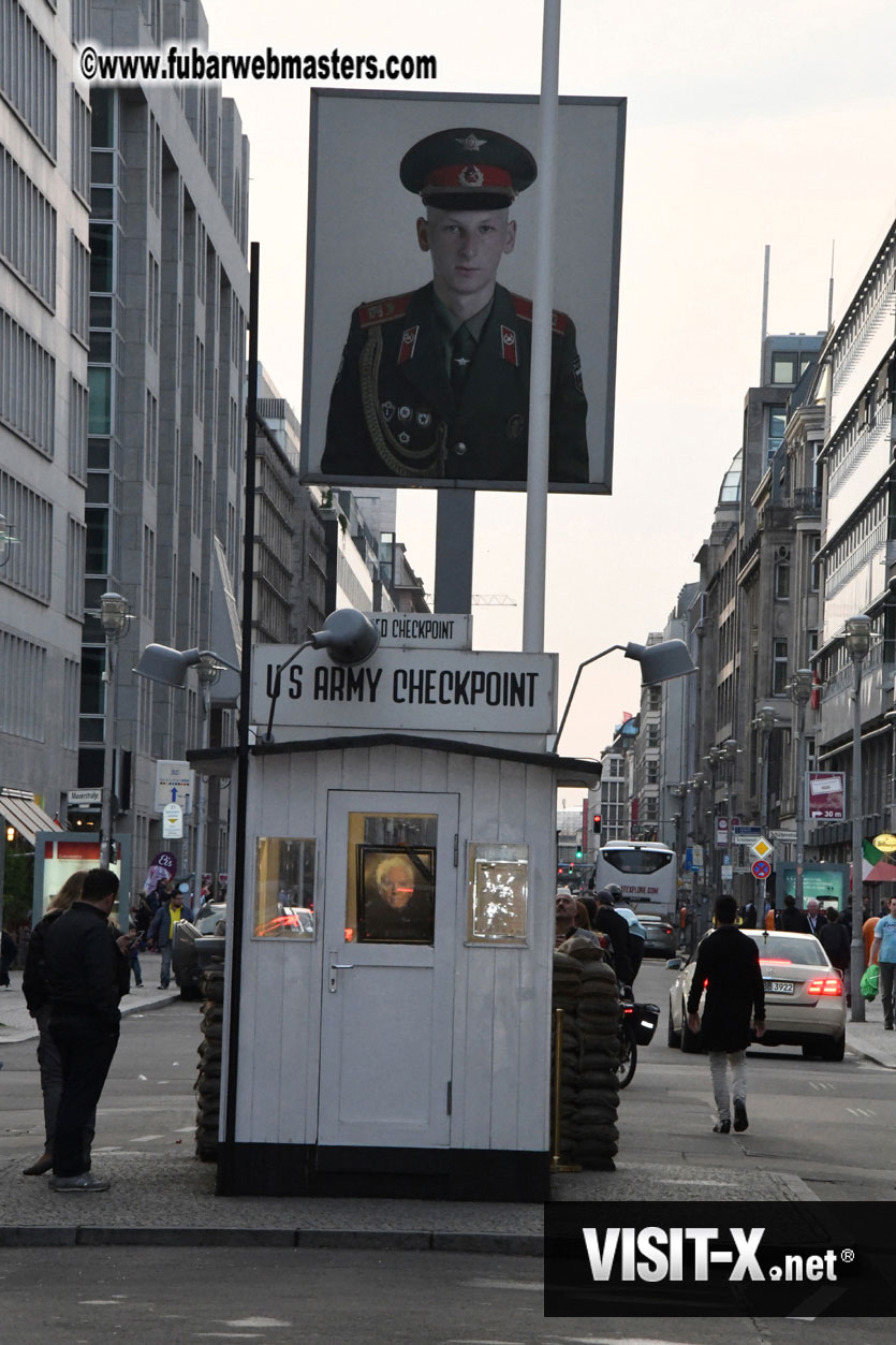 Visit to Check Point Charlie