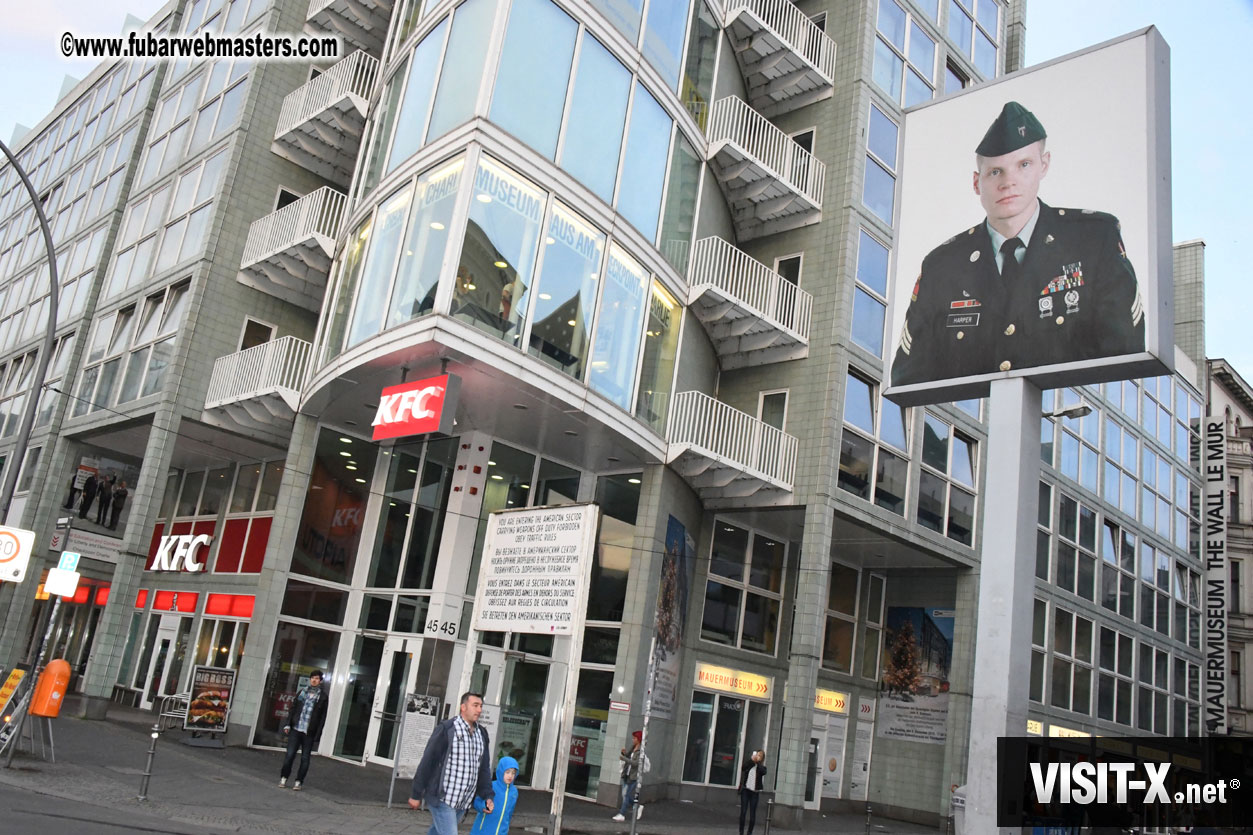 Visit to Check Point Charlie