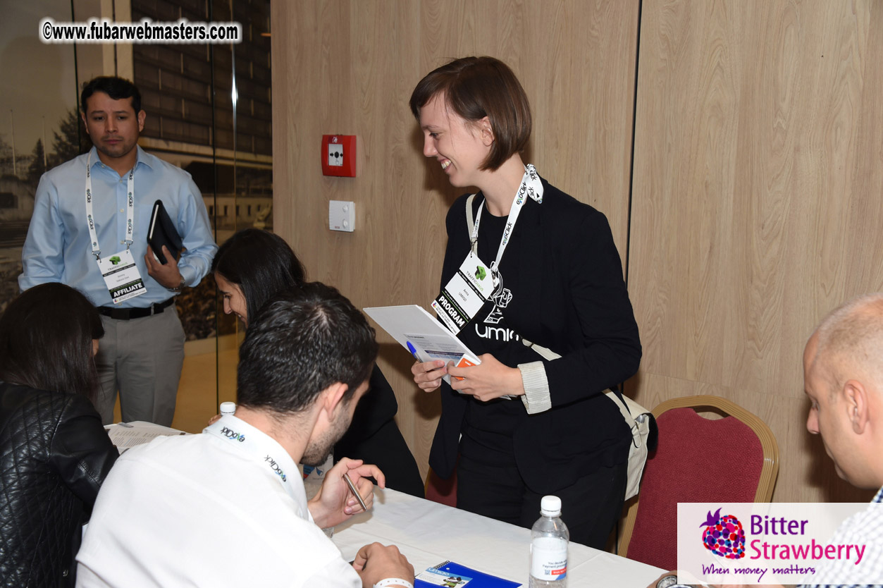 Seminars and Speed Networking