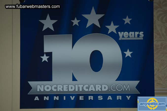 NoCreditCard.com 10th Aniversary VIP Champagne Par