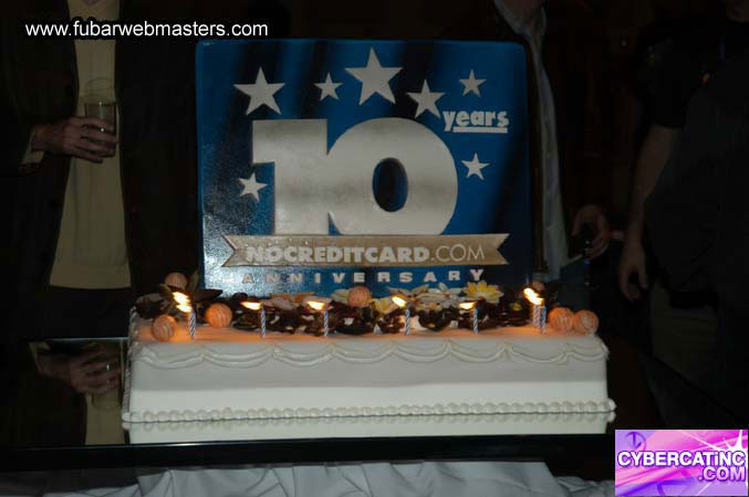 NoCreditCard.com 10th Aniversary VIP Champagne Par