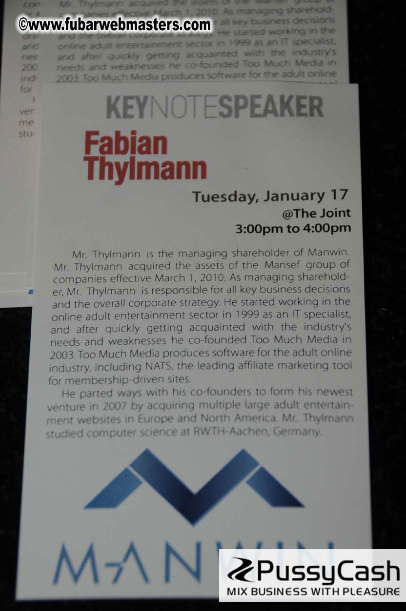Keynote: Fabian Thylmann