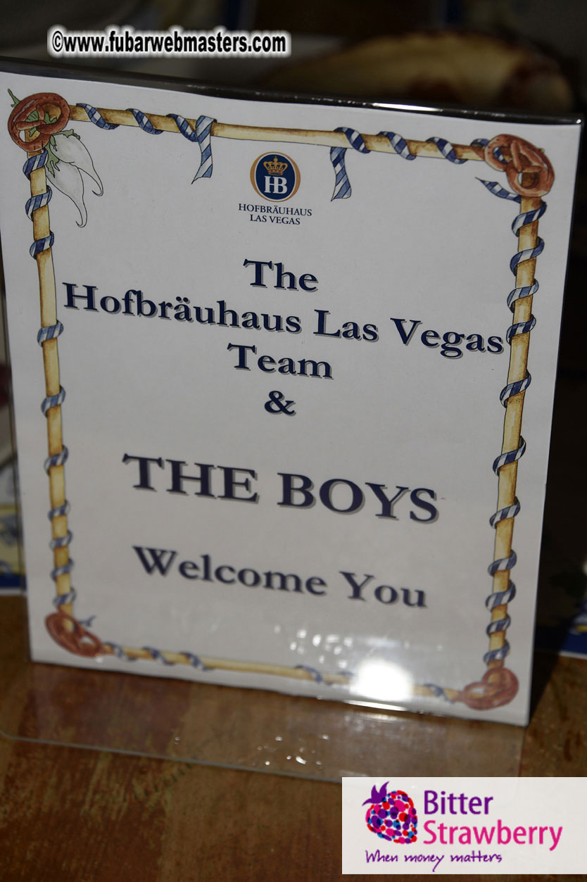 Oktoberfest dinner at the Hofbr?ñuhaus