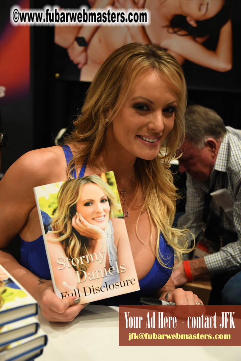 Signing with Stormy Daniels