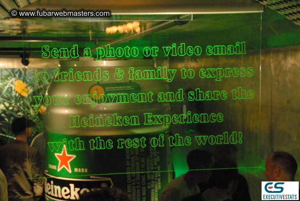 Platinum Bucks Heineken Brewery Tour