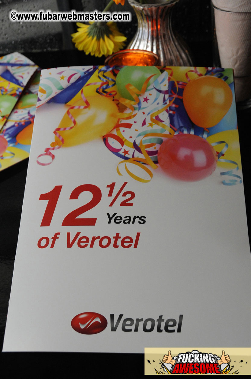 Verotel 12 1/2 year Anniversary Canal Cruise