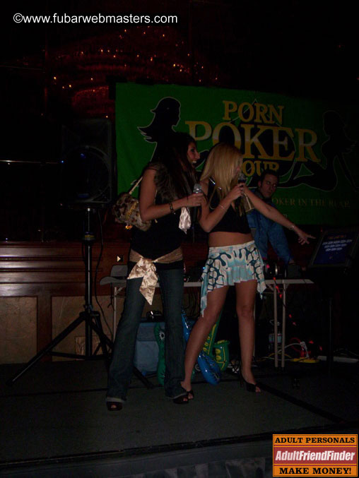 Porn Poker Tour & Webmaster Karaoke/Dancing