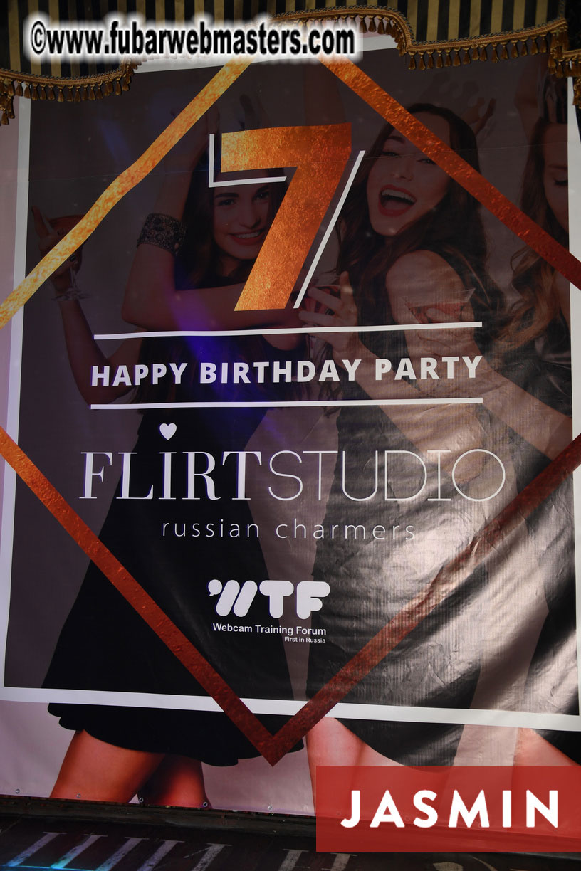 Flirt Studios 7th Birthday Party