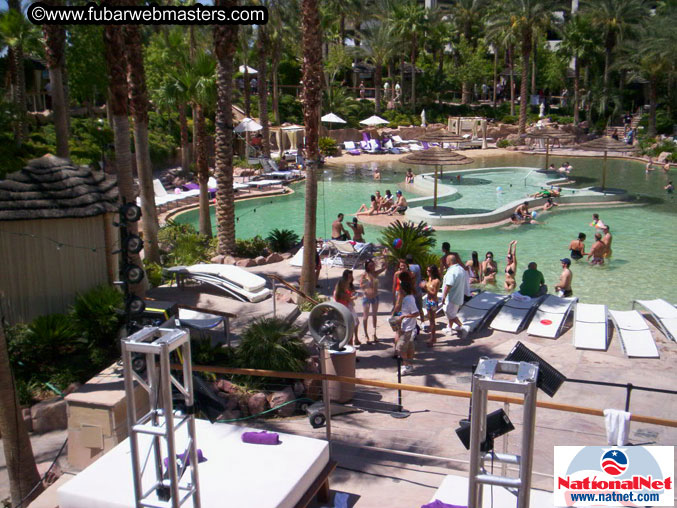 The Hard Rock Pool and Cabanas