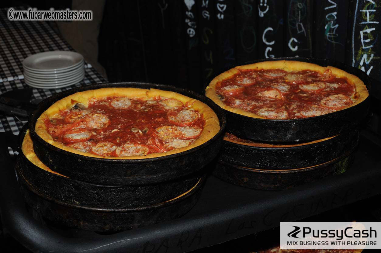 A Chicago Pizza Business-Networking Party 