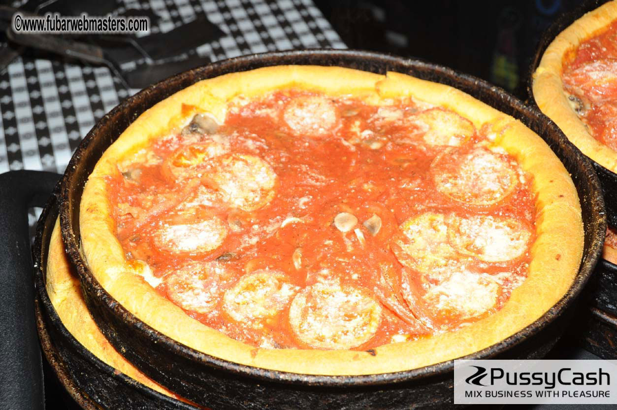 A Chicago Pizza Business-Networking Party 