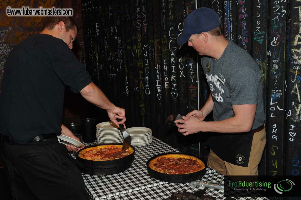 A Chicago Pizza Business-Networking Party 