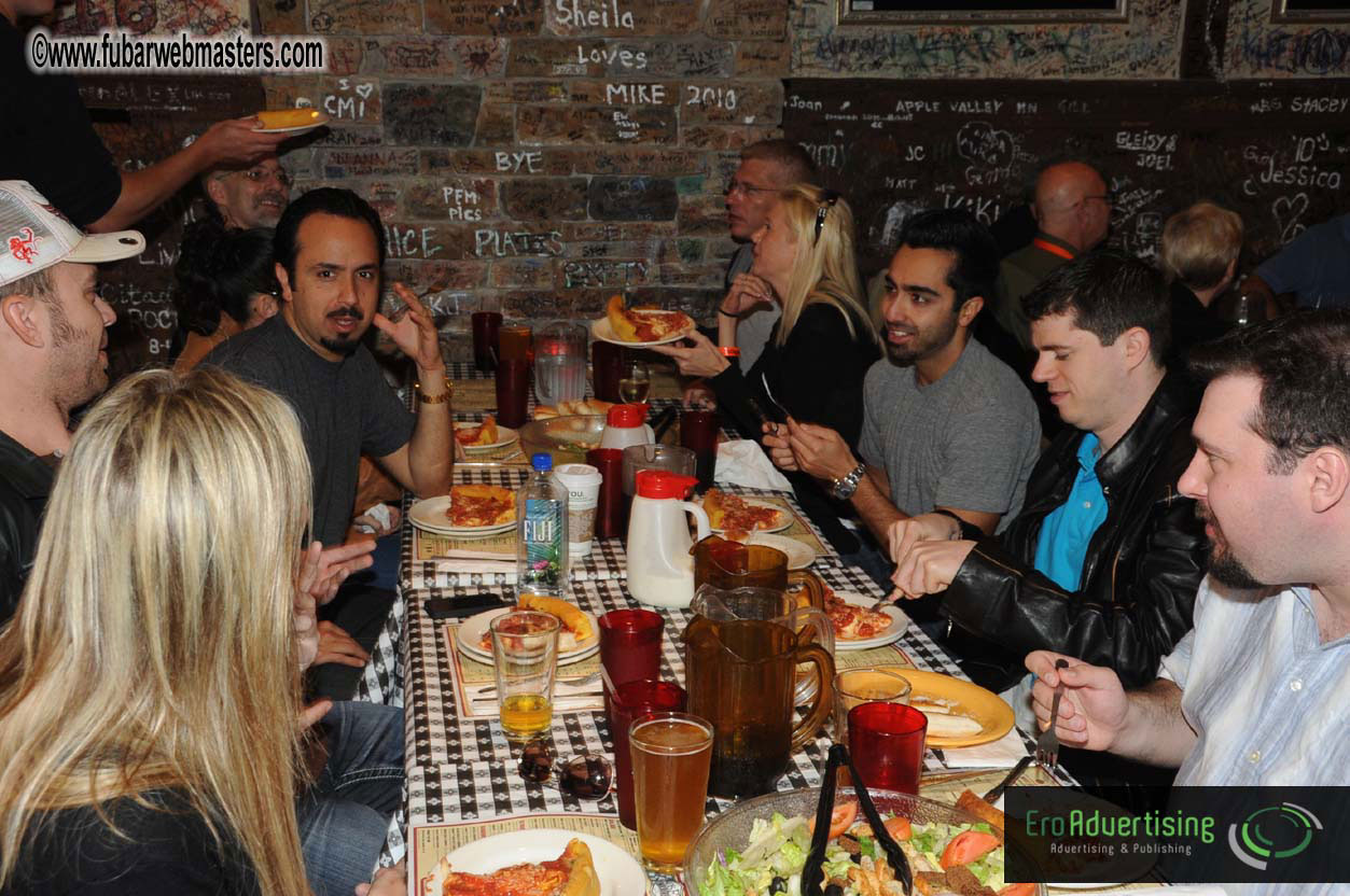 A Chicago Pizza Business-Networking Party 
