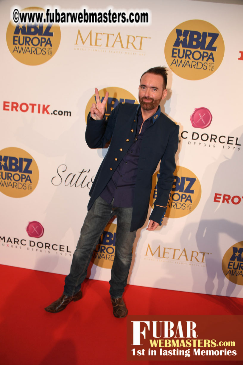 Red Carpet for XBIZ Europa Awards