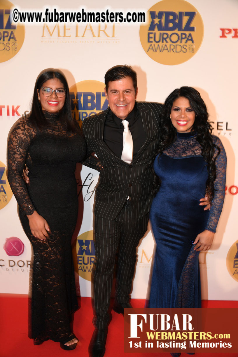 Red Carpet for XBIZ Europa Awards