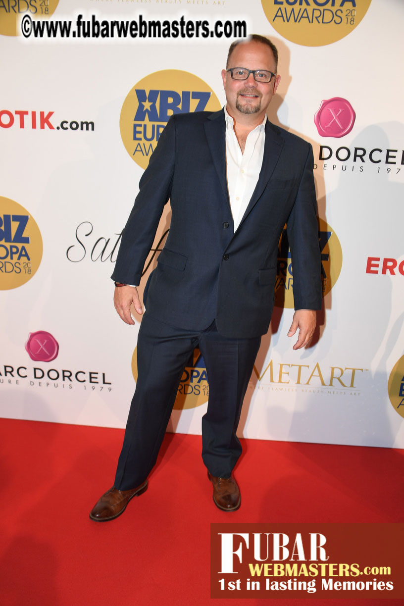 Red Carpet for XBIZ Europa Awards