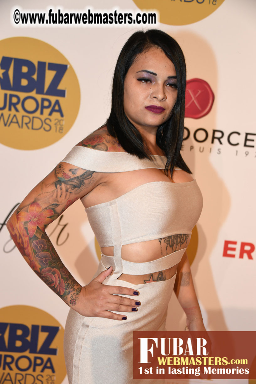 Red Carpet for XBIZ Europa Awards