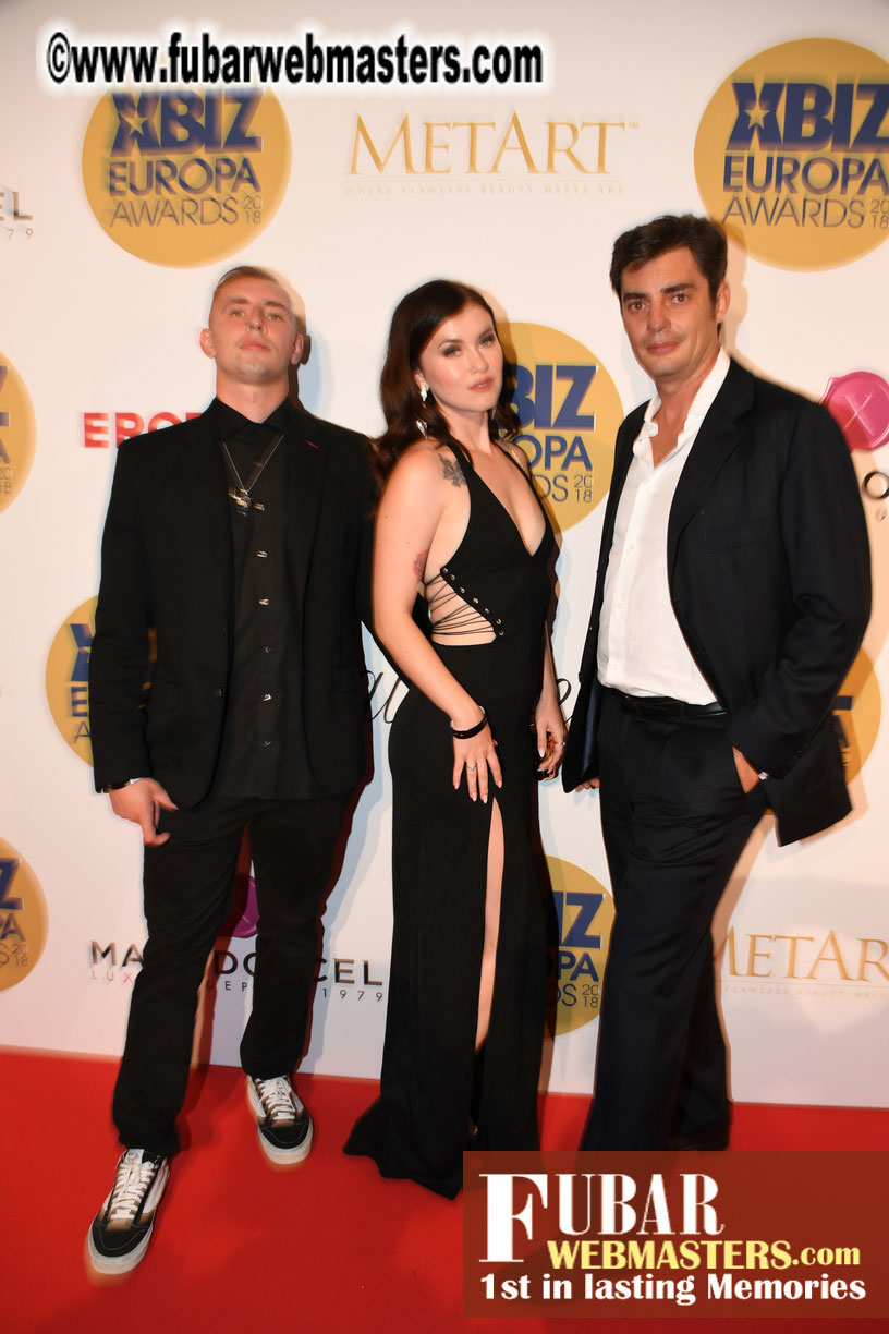 Red Carpet for XBIZ Europa Awards