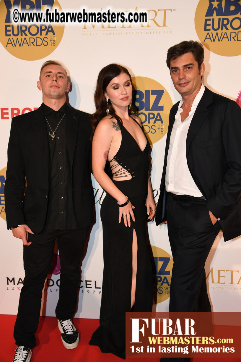 Red Carpet for XBIZ Europa Awards