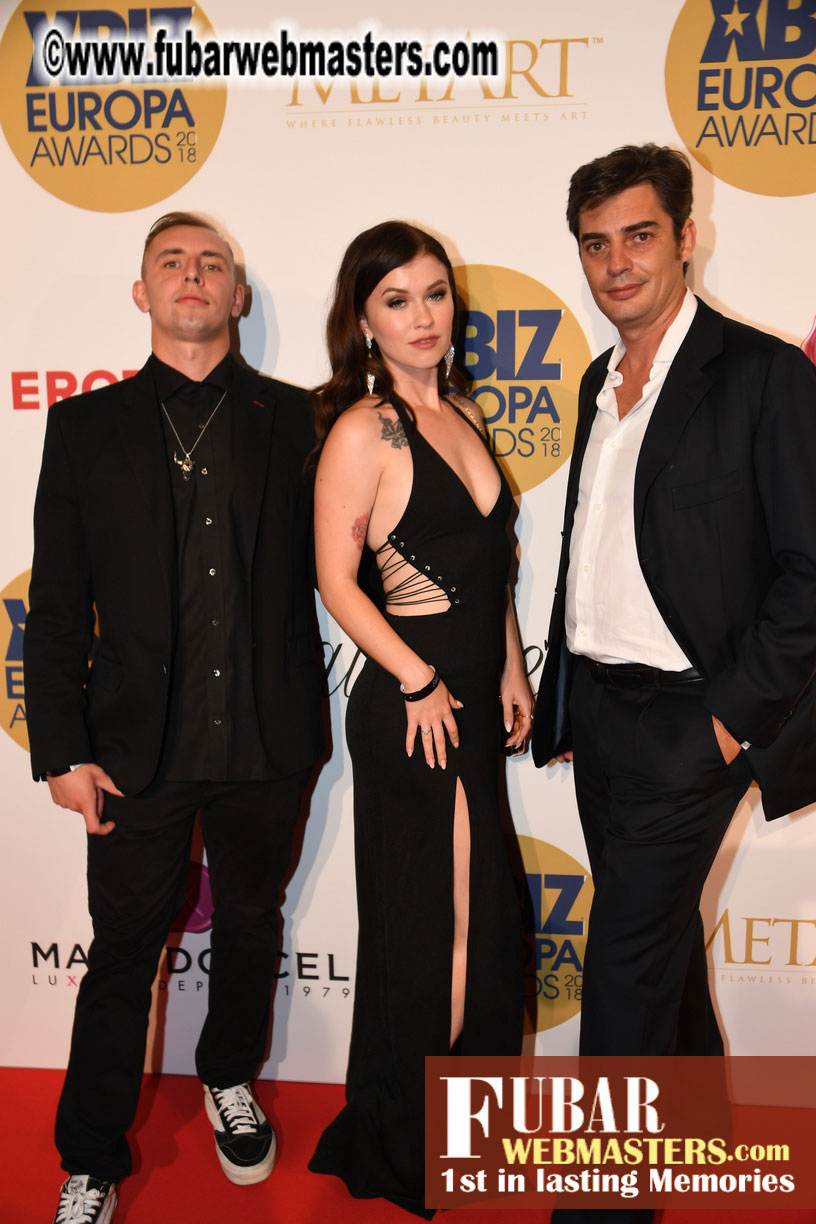 Red Carpet for XBIZ Europa Awards