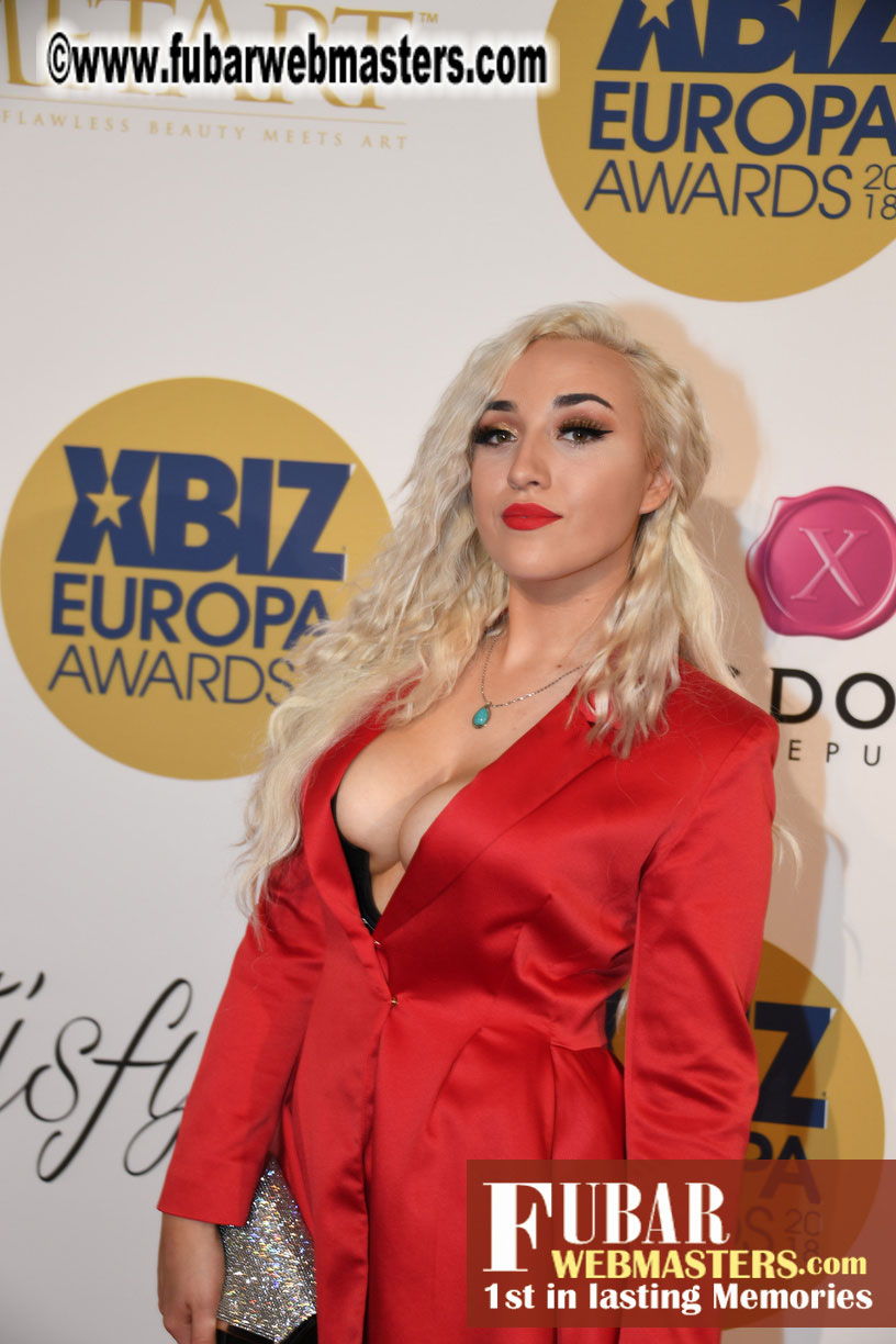 Red Carpet for XBIZ Europa Awards