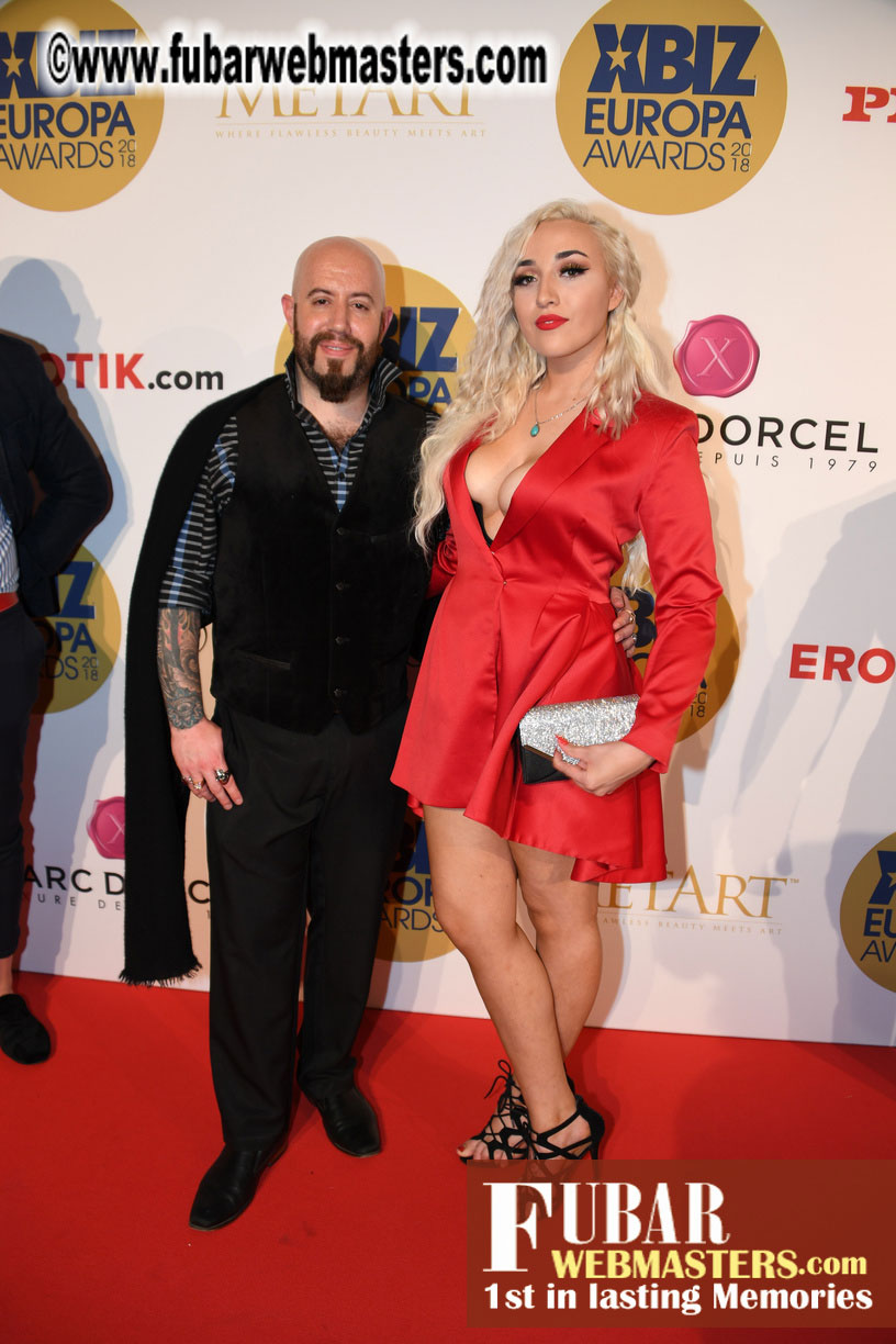 Red Carpet for XBIZ Europa Awards