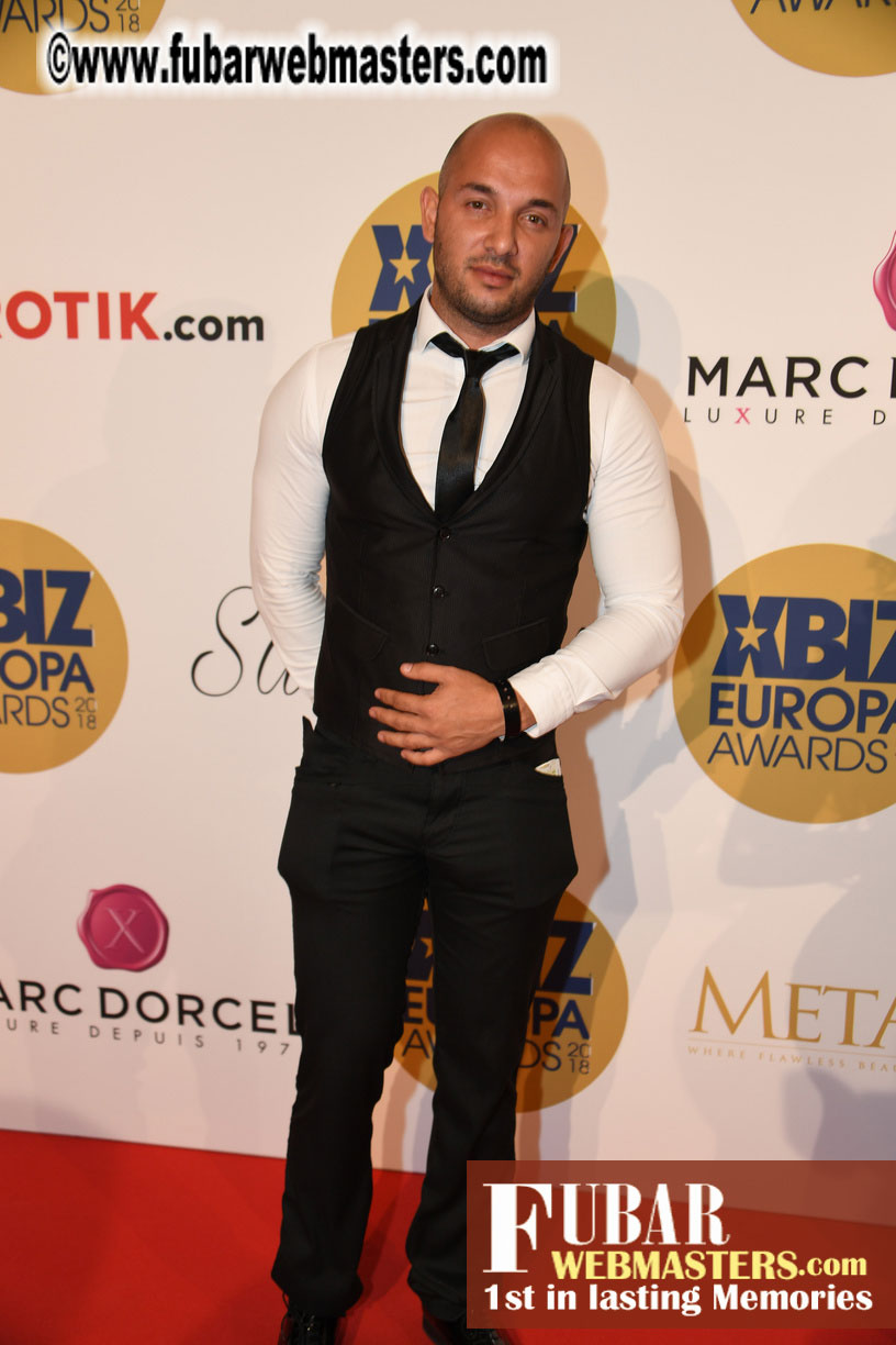 Red Carpet for XBIZ Europa Awards