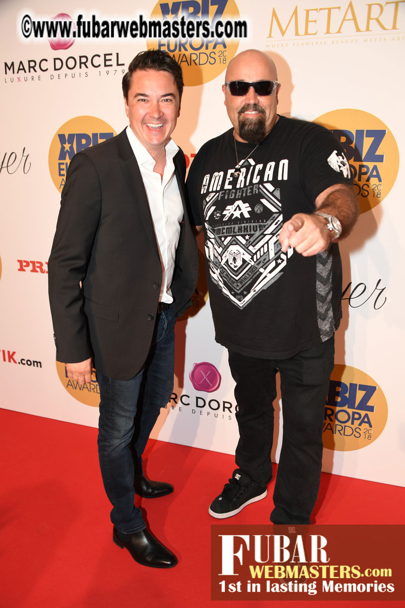 Red Carpet for XBIZ Europa Awards