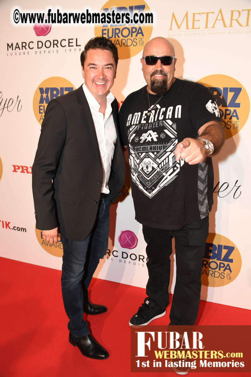 Red Carpet for XBIZ Europa Awards