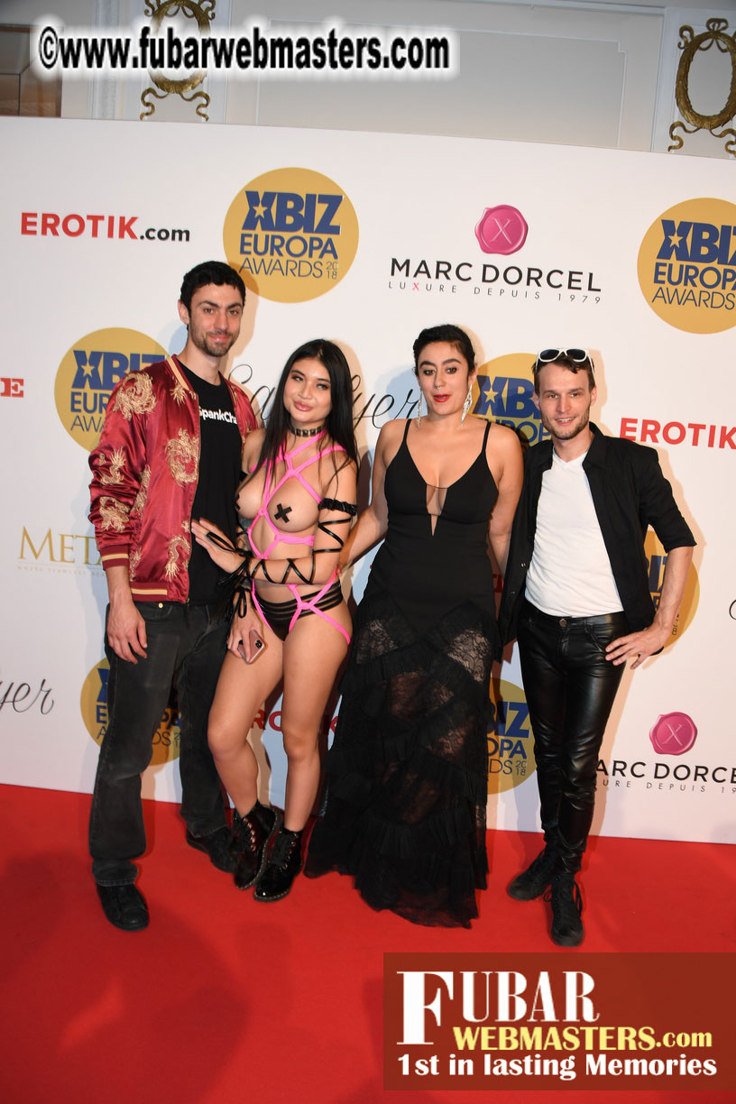 Red Carpet for XBIZ Europa Awards