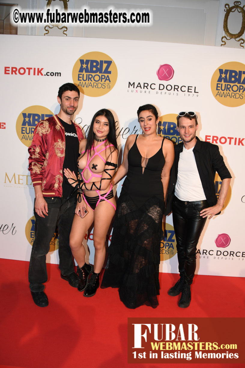 Red Carpet for XBIZ Europa Awards