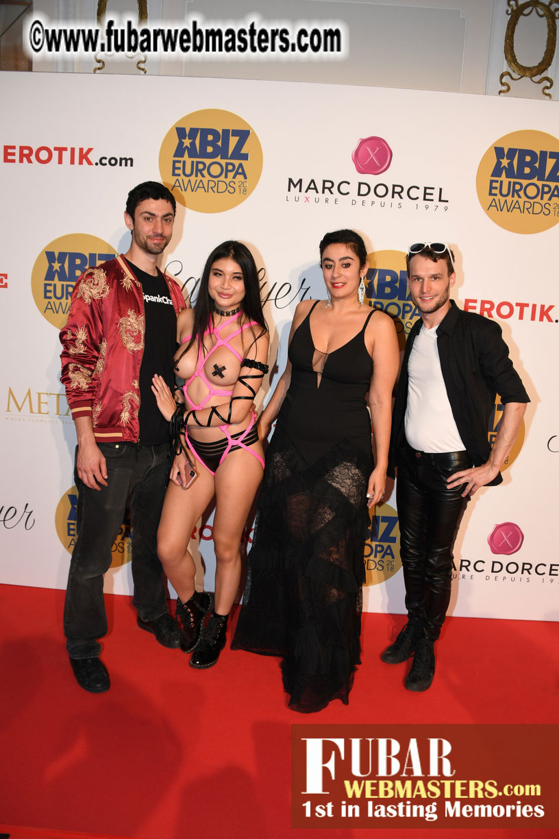 Red Carpet for XBIZ Europa Awards