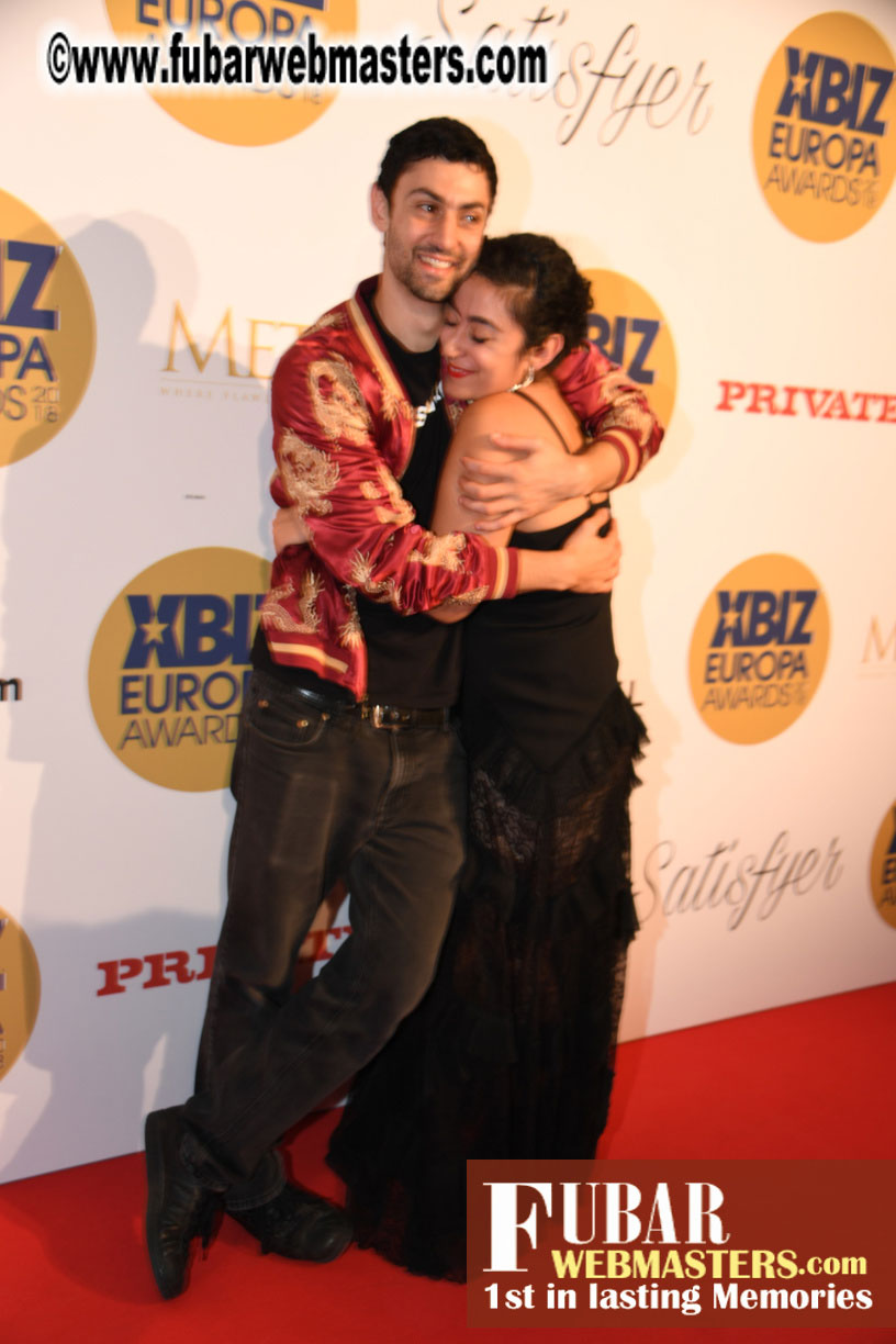 Red Carpet for XBIZ Europa Awards