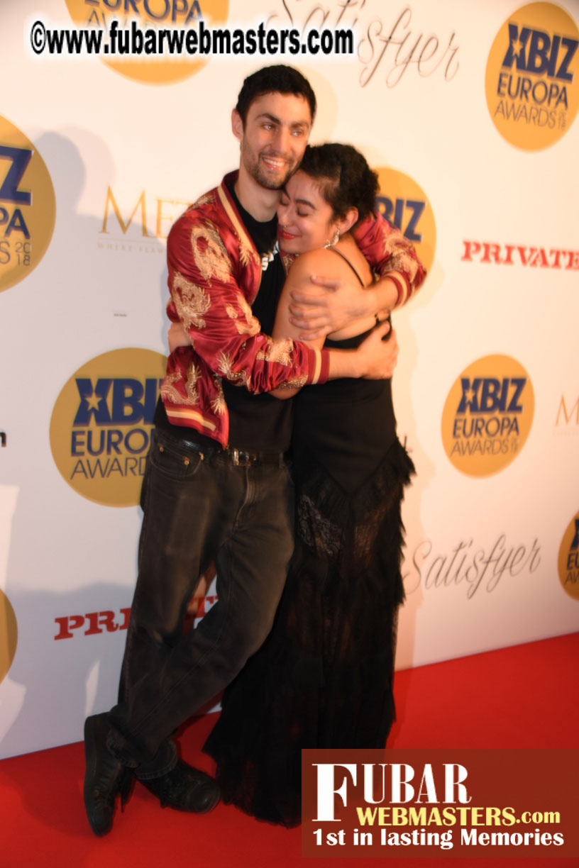 Red Carpet for XBIZ Europa Awards