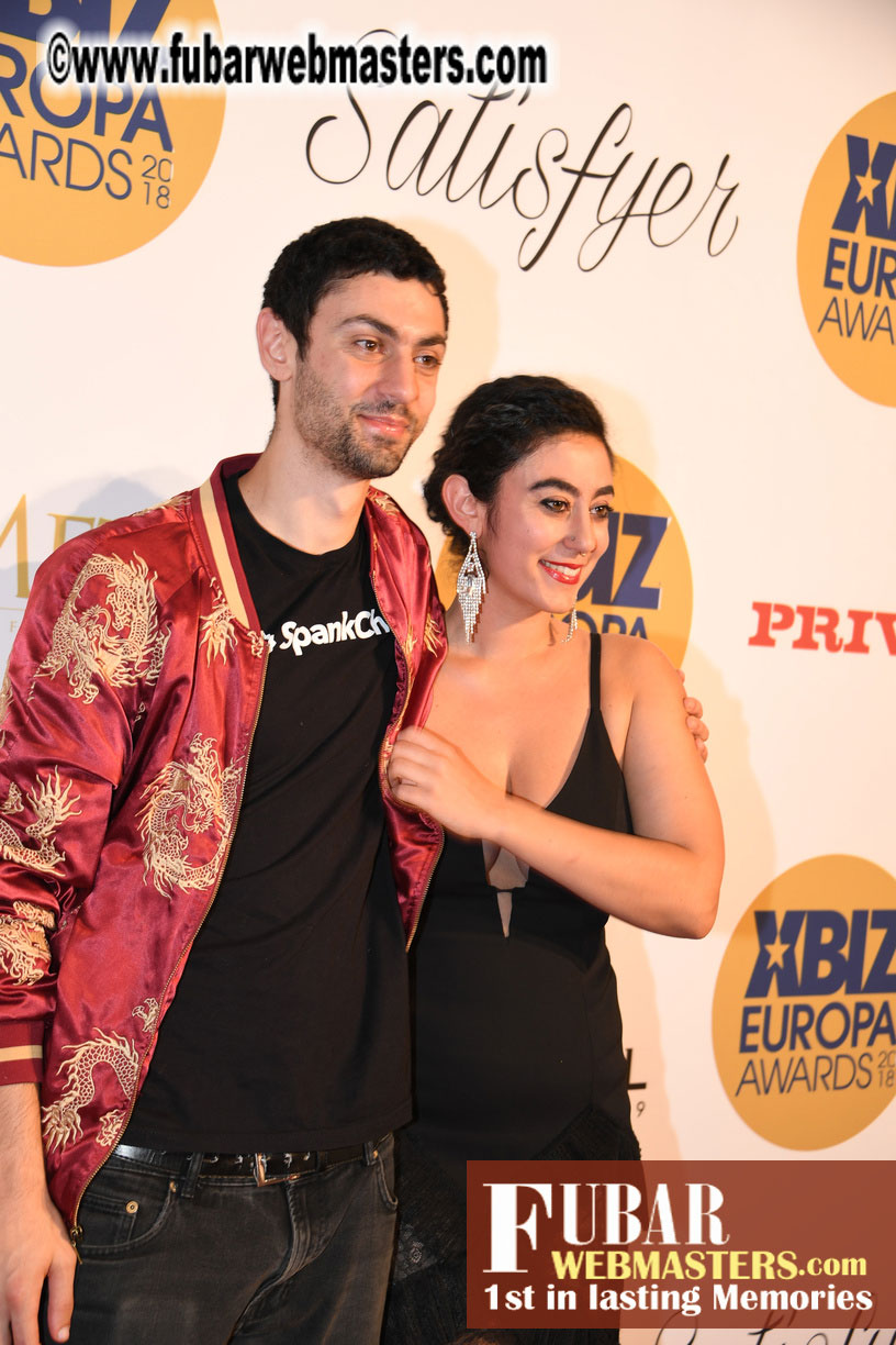 Red Carpet for XBIZ Europa Awards