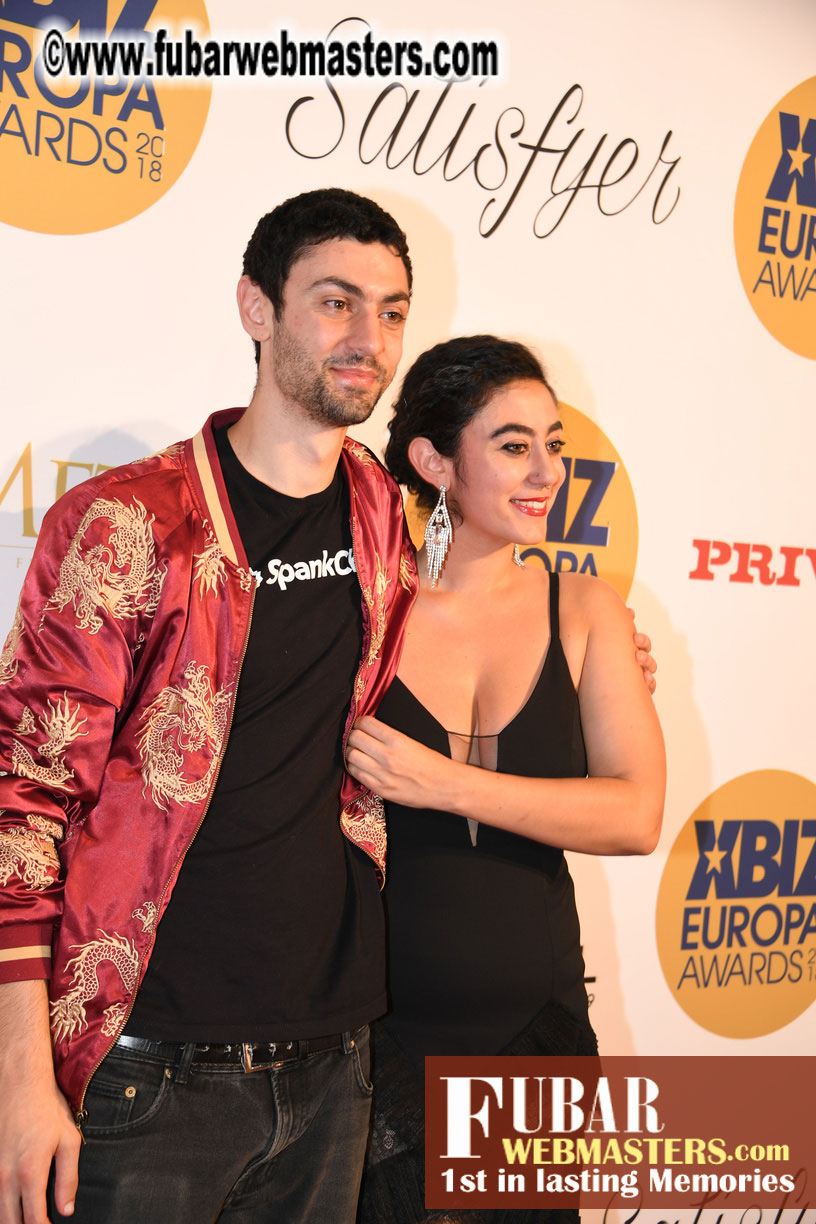 Red Carpet for XBIZ Europa Awards