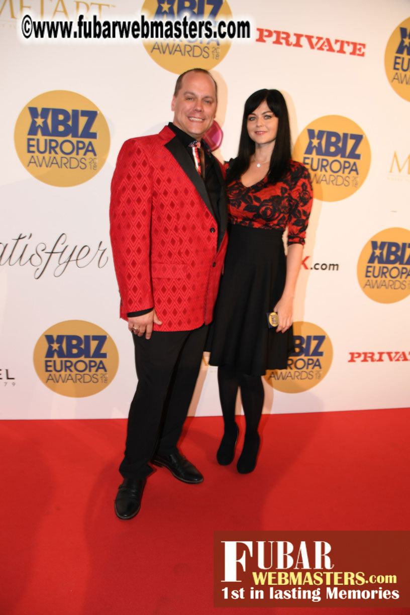 Red Carpet for XBIZ Europa Awards