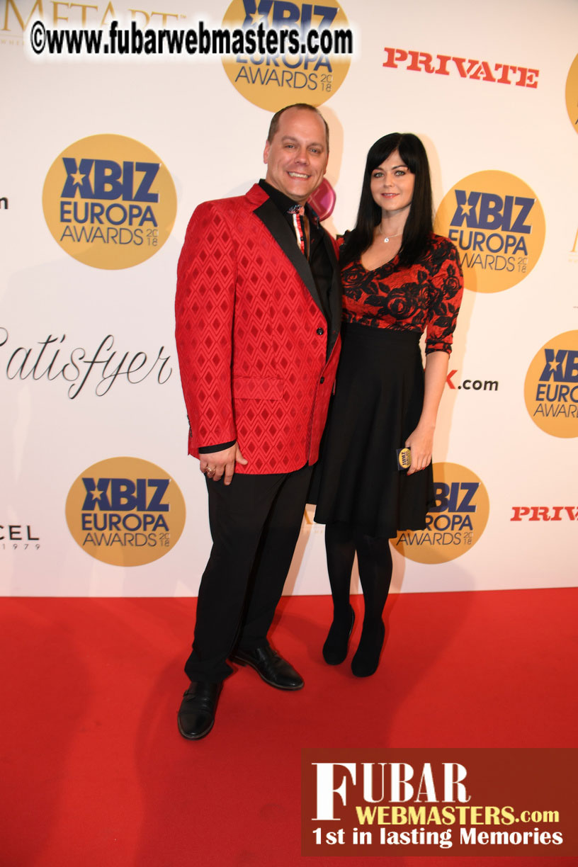 Red Carpet for XBIZ Europa Awards