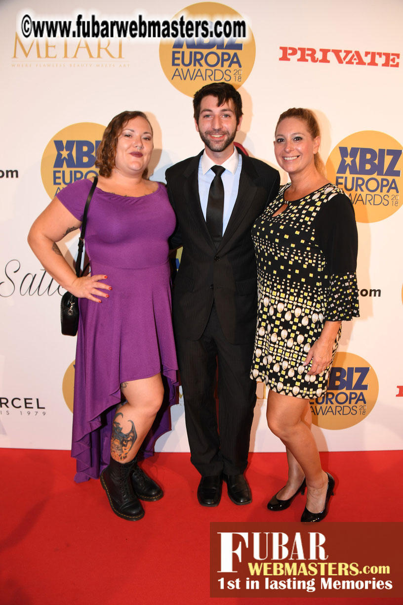 Red Carpet for XBIZ Europa Awards