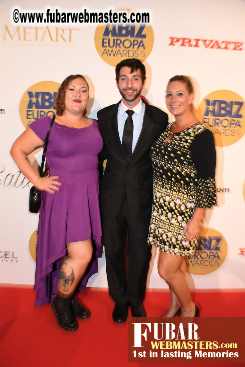 Red Carpet for XBIZ Europa Awards