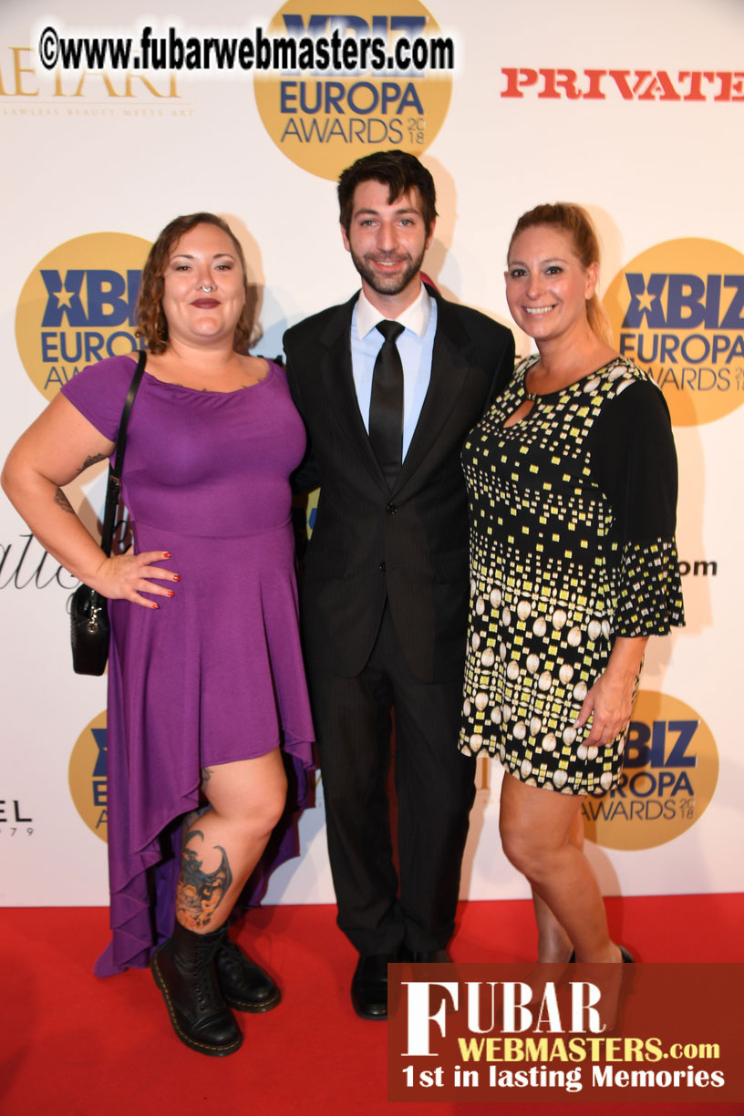 Red Carpet for XBIZ Europa Awards