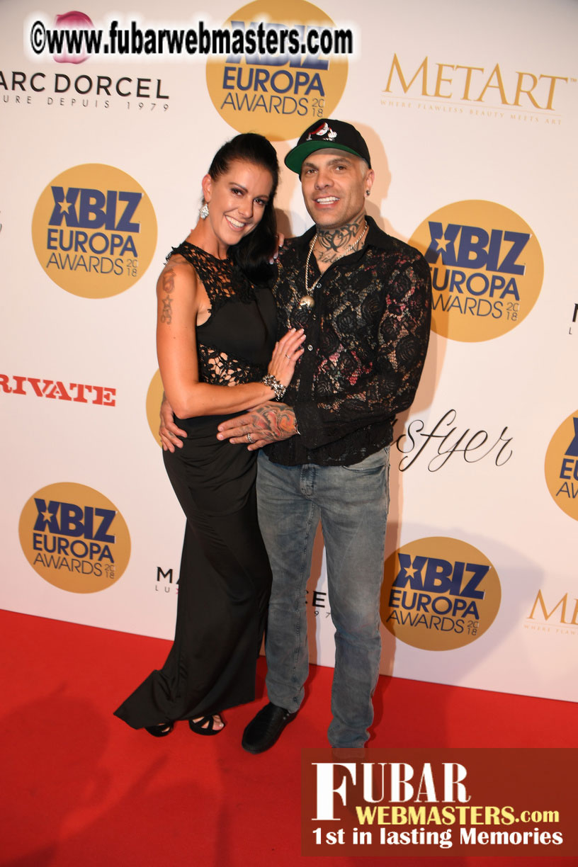 Red Carpet for XBIZ Europa Awards