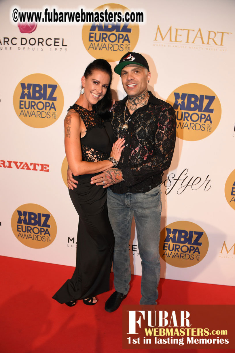 Red Carpet for XBIZ Europa Awards