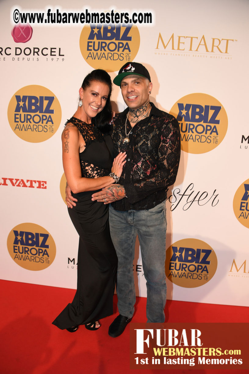 Red Carpet for XBIZ Europa Awards