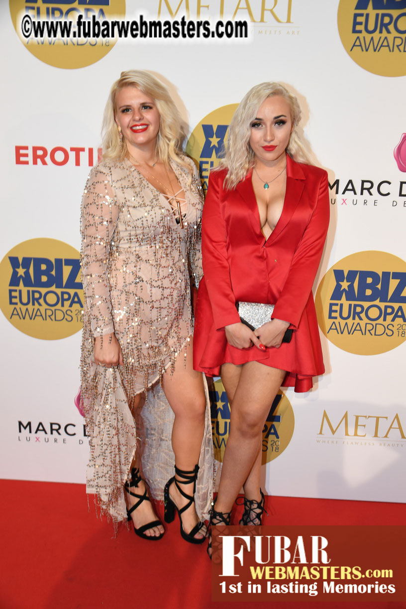 Red Carpet for XBIZ Europa Awards