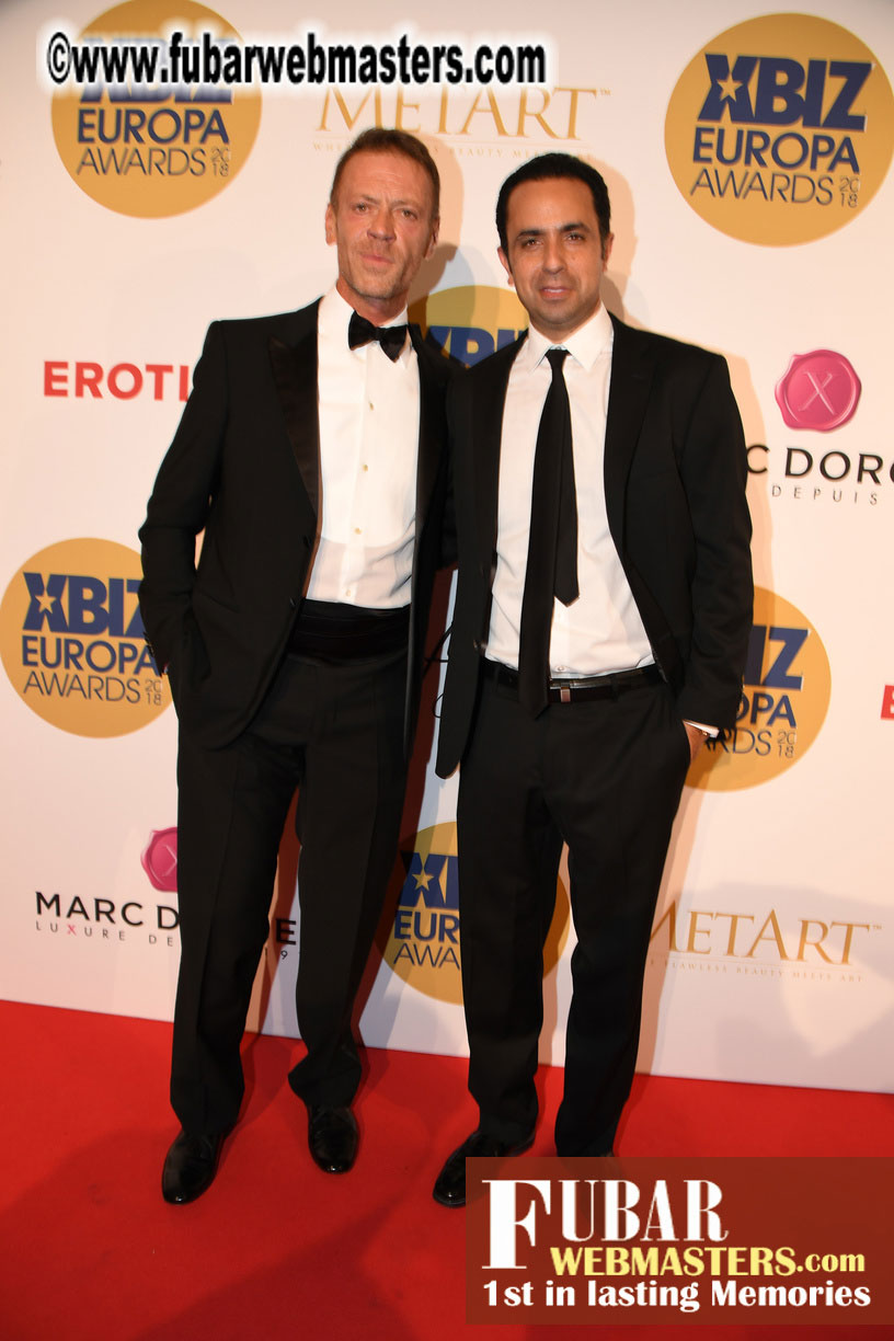 Red Carpet for XBIZ Europa Awards